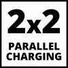 Einhell akku négyszeres töltő 4 APower X-Quattrocharger