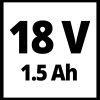 Einhell akkus fúró-csavarozó 18 V TC-CD 18-2 Li 1,5 Ah akkuval és töltővel