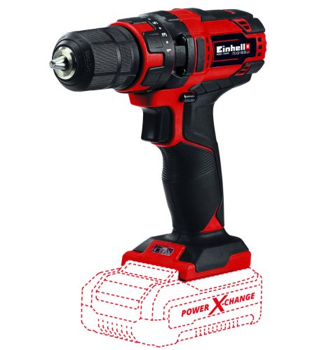 Einhell akkus fúró-csavarozó 18 V TC-CD 18/35 Li-Solo Akku és töltő nélkül