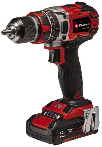 Einhell akkus ütvefúró-csavarozó 18 V TE-CD 18/50 Li-i BL 2x2Ah akkuval és töltővel Kofferben