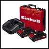 Einhell akkus ütvefúró-csavarozó 18 V TE-CD 18/50 Li-i BL 2x2Ah akkuval és töltővel Kofferben