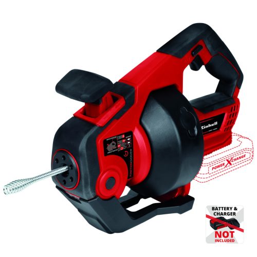 Einhell akkus csőtisztító 18 V TE-DA 18/760 Li - Solo Akku és töltő nélkül
