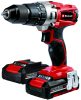 Einhell akkus ütvefúró-csavarozó fúró és bit készlettel 18 V TE-CD 18/2 Li-i +64 2x2Ah akkuval és töltővel Kofferben