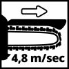 Einhell akkus ágvágó fűrész 18 V GE-PS 18/15 Li BL - Solo Akku és töltő nélkül