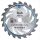 Einhell körfűrész lap 150x16x1,6 mm 20 fogas