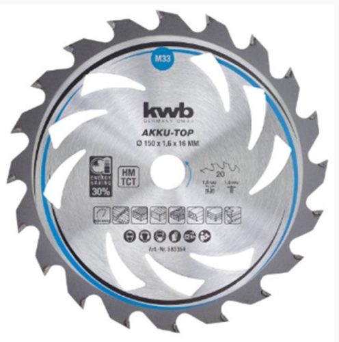 Einhell körfűrész lap 150x16x1,6 mm 20 fogas