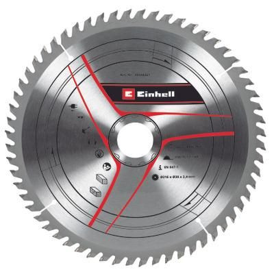 Einhell körfűrész lap 216x30x2,4 mm 60 fogas