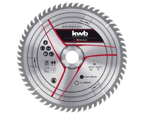 Einhell körfűrész lap 250x30x3,2 mm 24 fogas