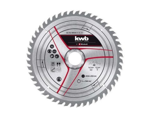 Einhell körfűrész lap 250x30x3,2 mm 48 fogas