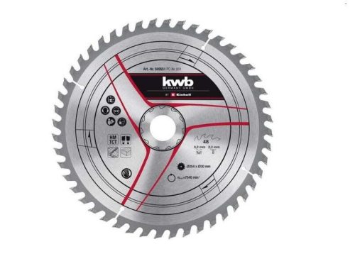Einhell körfűrész lap 254x30x3,2 mm 48 fogas