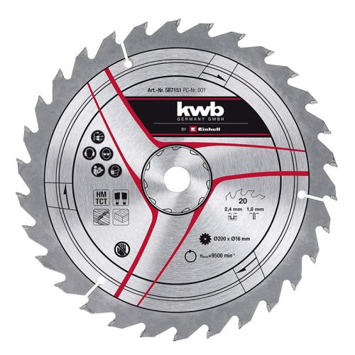 Einhell körfűrész lap 305x3x30