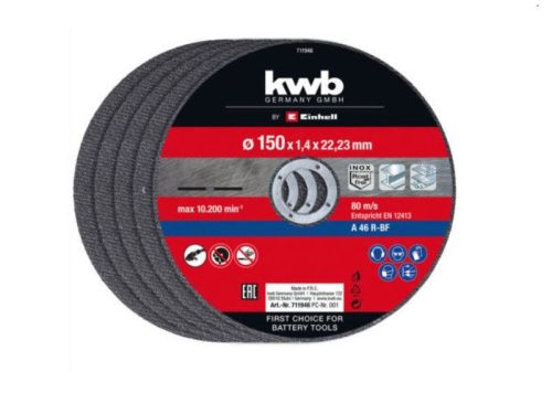 Einhell vágókorong 150x1,4x22 mm 5 db